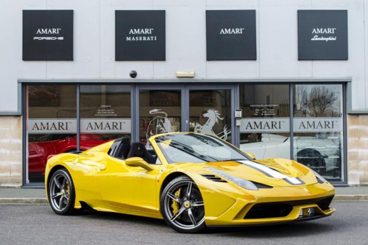 FERRARI 458 SPECIALE A CONVERTIBLE 4.5 AD 2DR SEMI AUTOMATIC