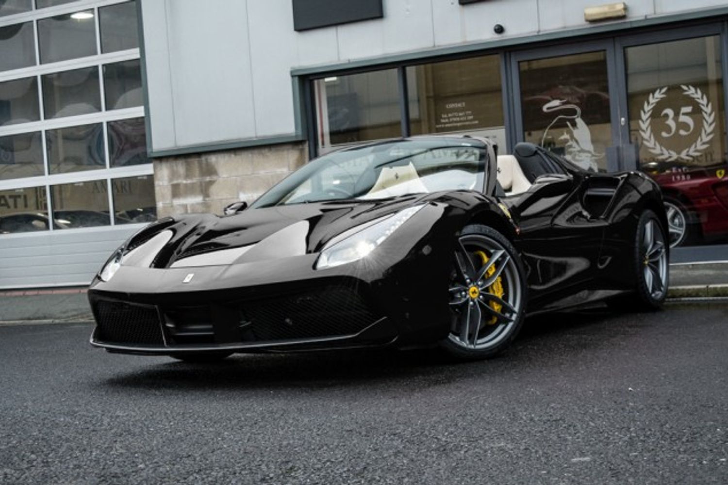 FERRARI 488 CONVERTIBLE 3.9 SPIDER 2DR SEMI AUTOMATIC
