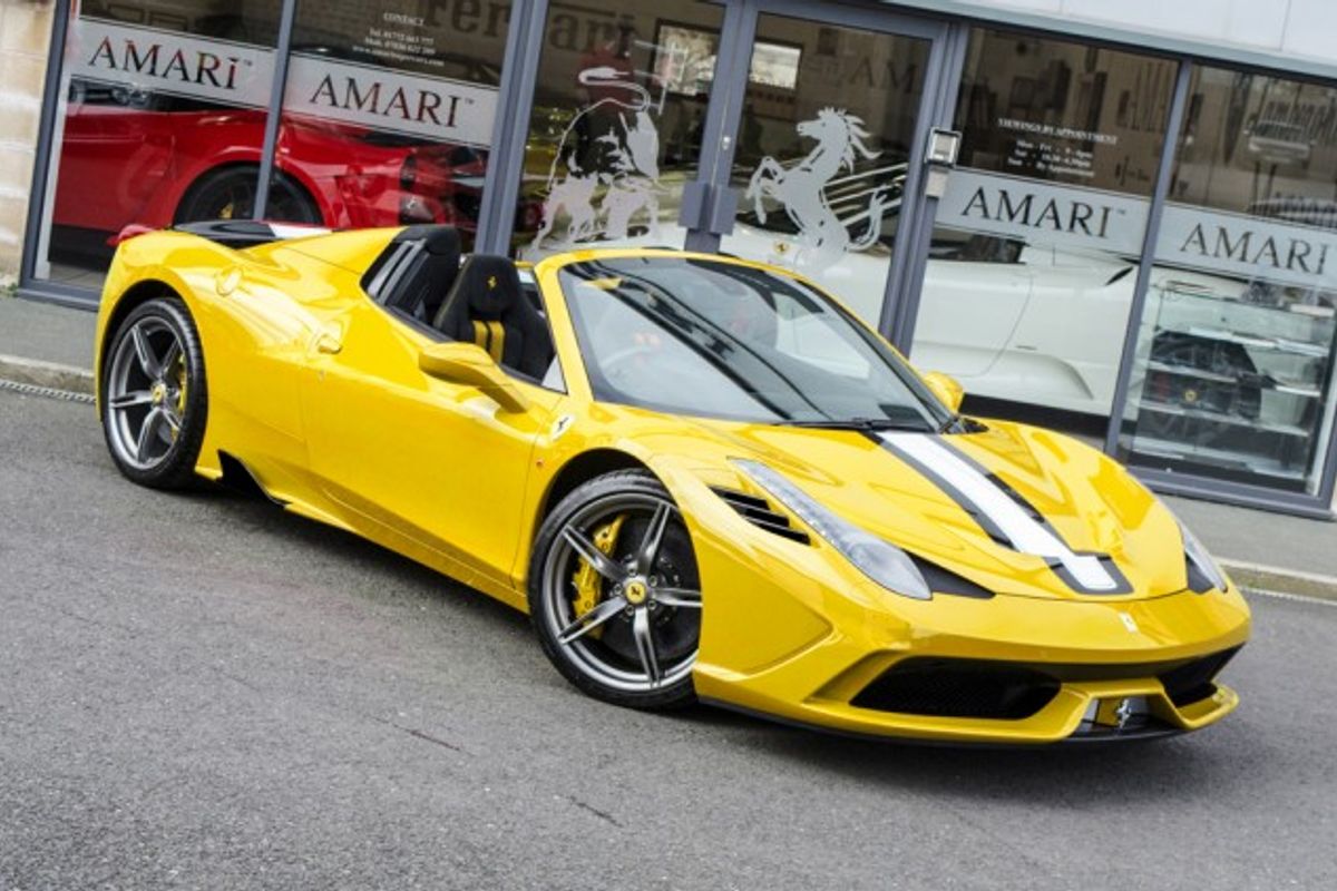 FERRARI 458 SPECIALE A CONVERTIBLE 4.5 AD 2DR SEMI AUTOMATIC