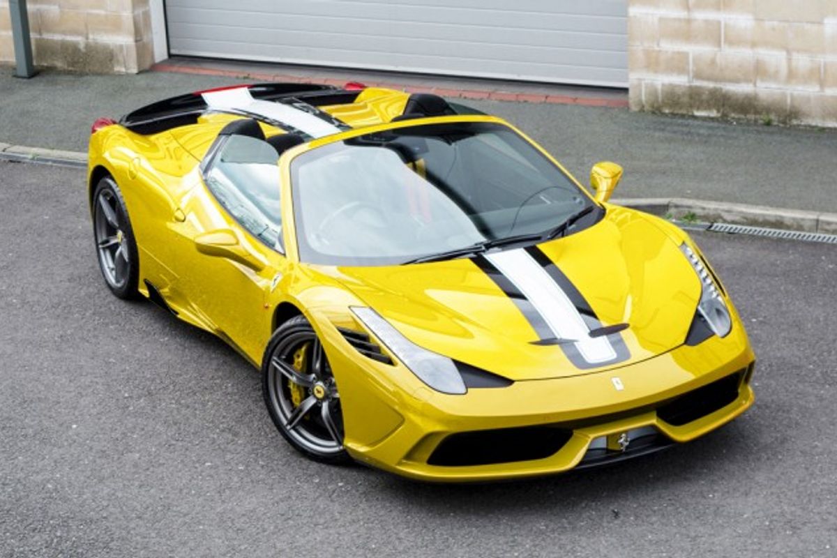 FERRARI 458 SPECIALE A CONVERTIBLE 4.5 AD 2DR SEMI AUTOMATIC