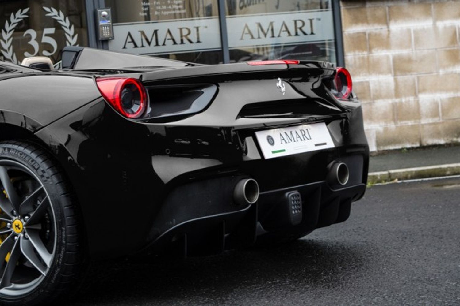 FERRARI 488 CONVERTIBLE 3.9 SPIDER 2DR SEMI AUTOMATIC