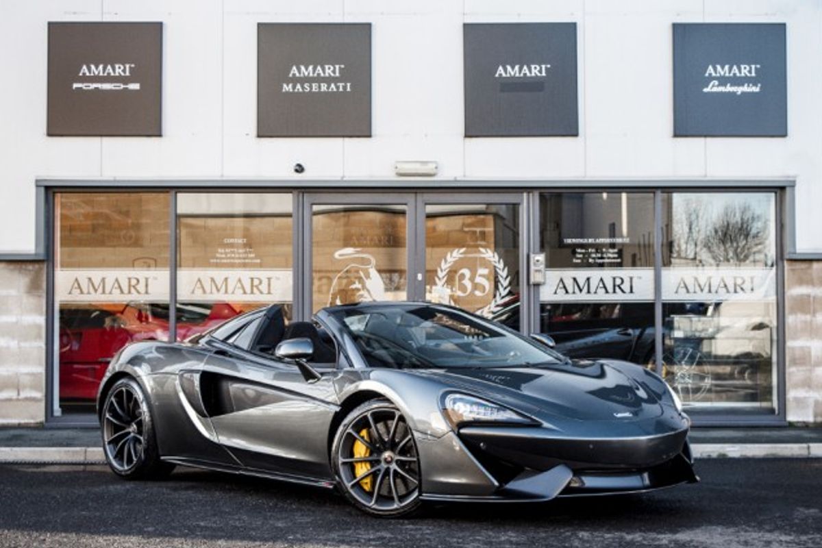 MCLAREN 570S CONVERTIBLE 3.8 V8 SSG 2DR SEMI AUTOMATIC