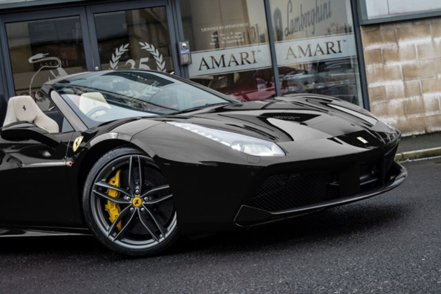 FERRARI 488 CONVERTIBLE 3.9 SPIDER 2DR SEMI AUTOMATIC