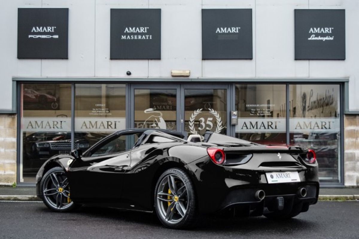 FERRARI 488 CONVERTIBLE 3.9 SPIDER 2DR SEMI AUTOMATIC