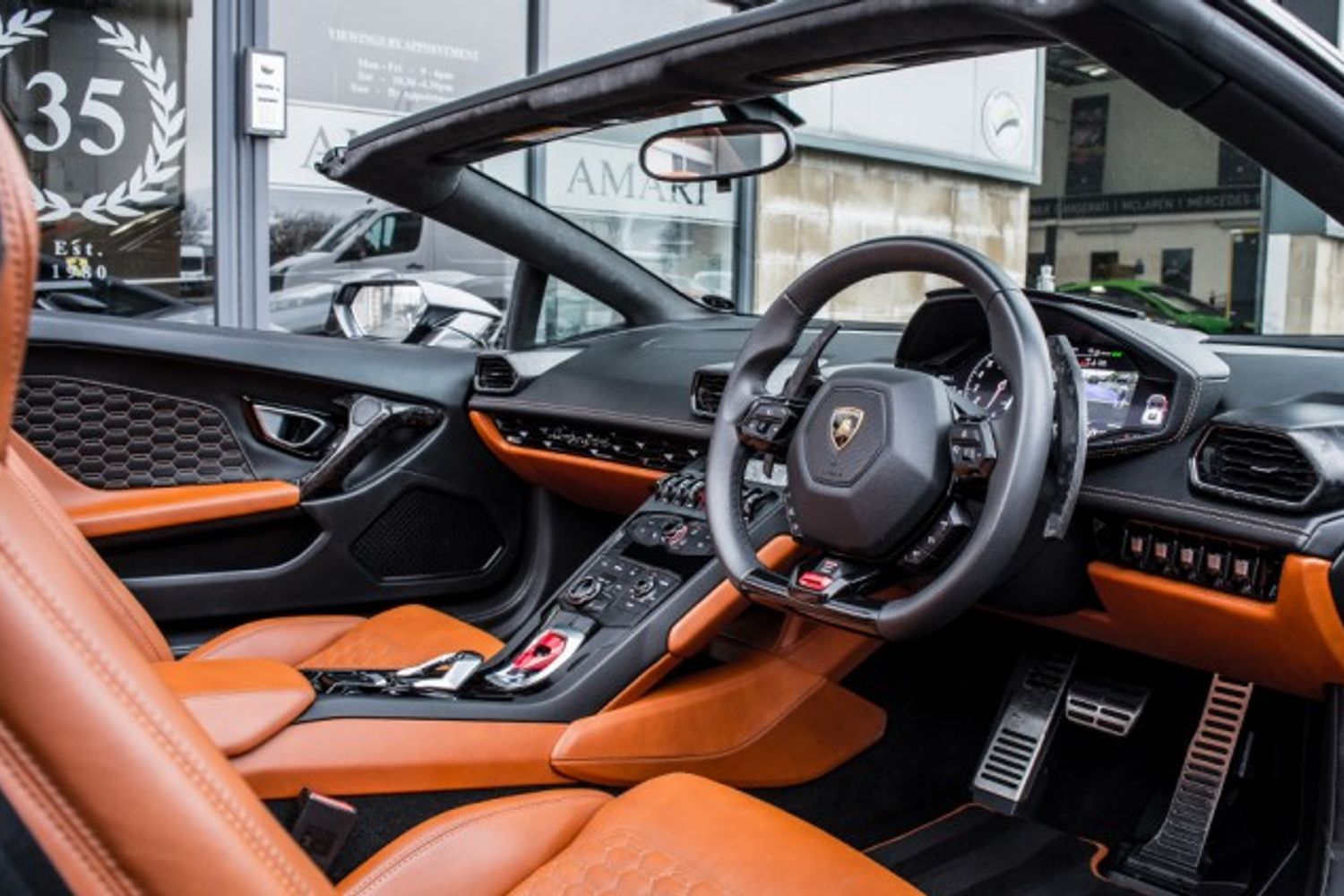 LAMBORGHINI HURACAN CONVERTIBLE 5.2 LP 610-4 SPYDER 2DR SEMI AUTOMATIC