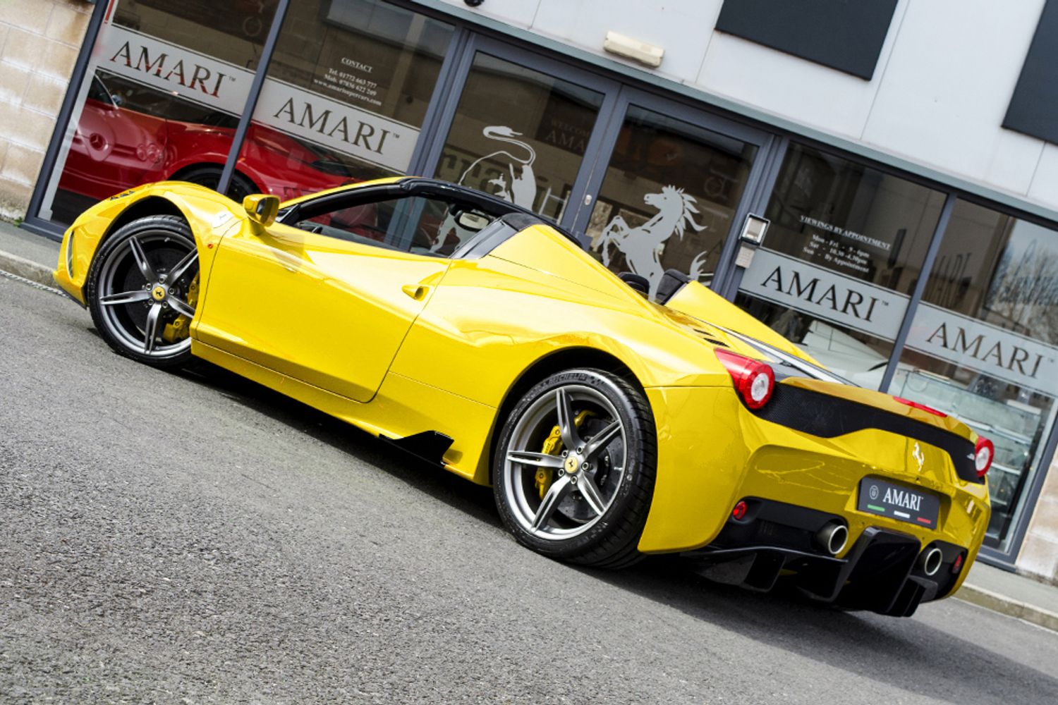 FERRARI 458 SPECIALE A CONVERTIBLE 4.5 AD 2DR SEMI AUTOMATIC
