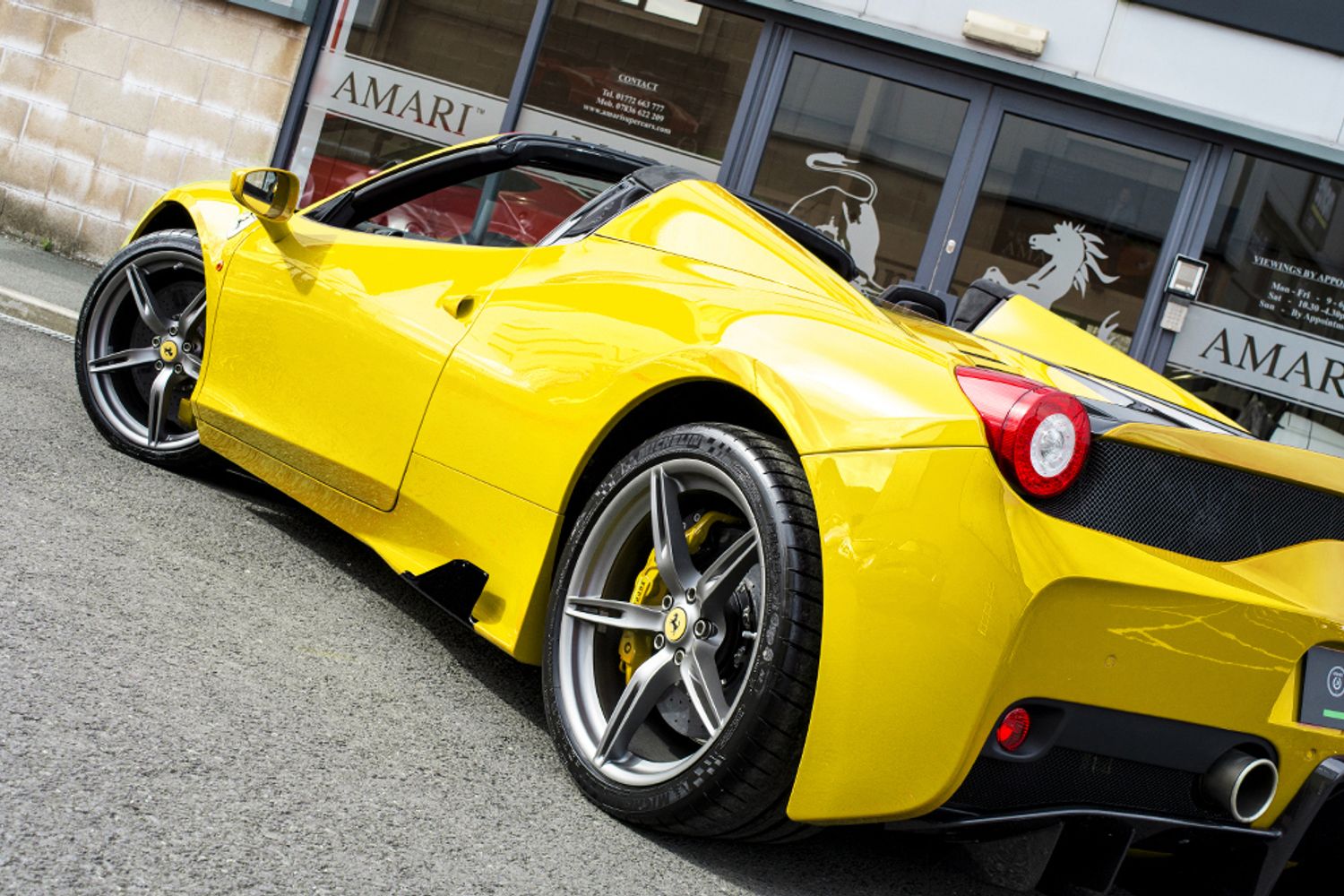 FERRARI 458 SPECIALE A CONVERTIBLE 4.5 AD 2DR SEMI AUTOMATIC