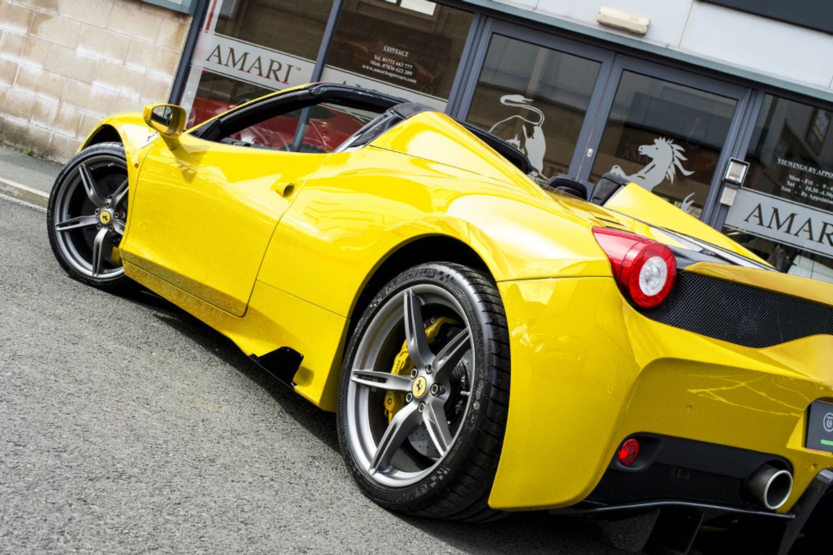FERRARI 458 SPECIALE A CONVERTIBLE 4.5 AD 2DR SEMI AUTOMATIC