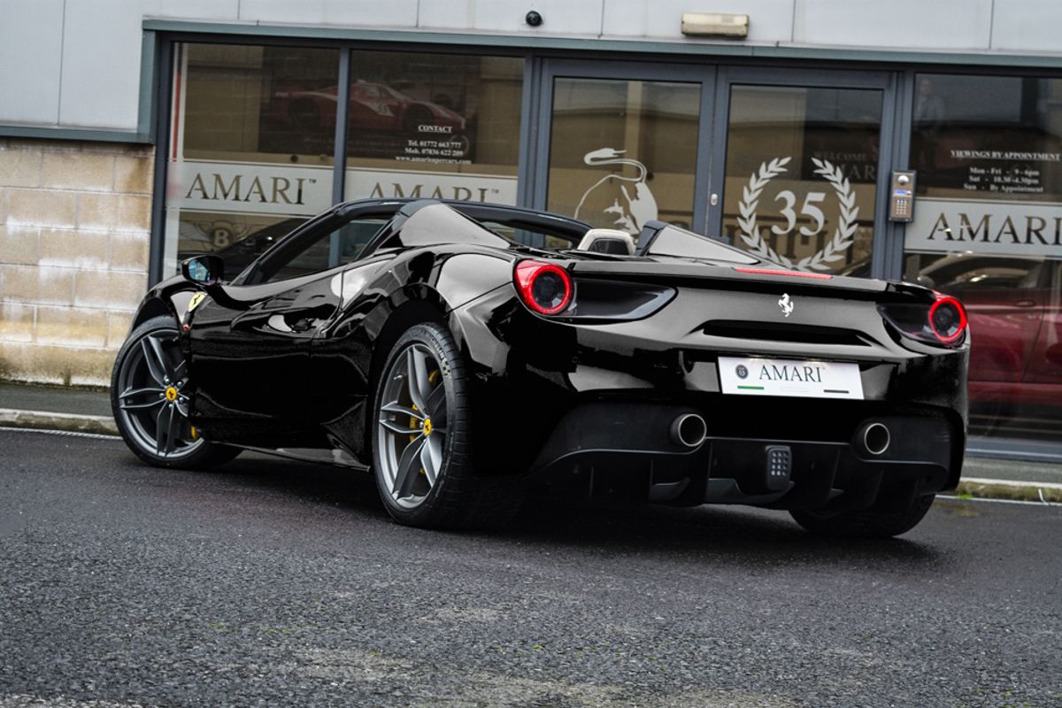 FERRARI 488 CONVERTIBLE 3.9 SPIDER 2DR SEMI AUTOMATIC
