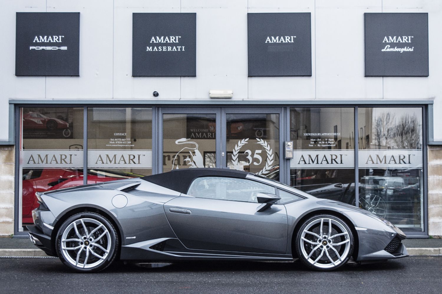 LAMBORGHINI HURACAN CONVERTIBLE 5.2 LP 610-4 SPYDER 2DR SEMI AUTOMATIC