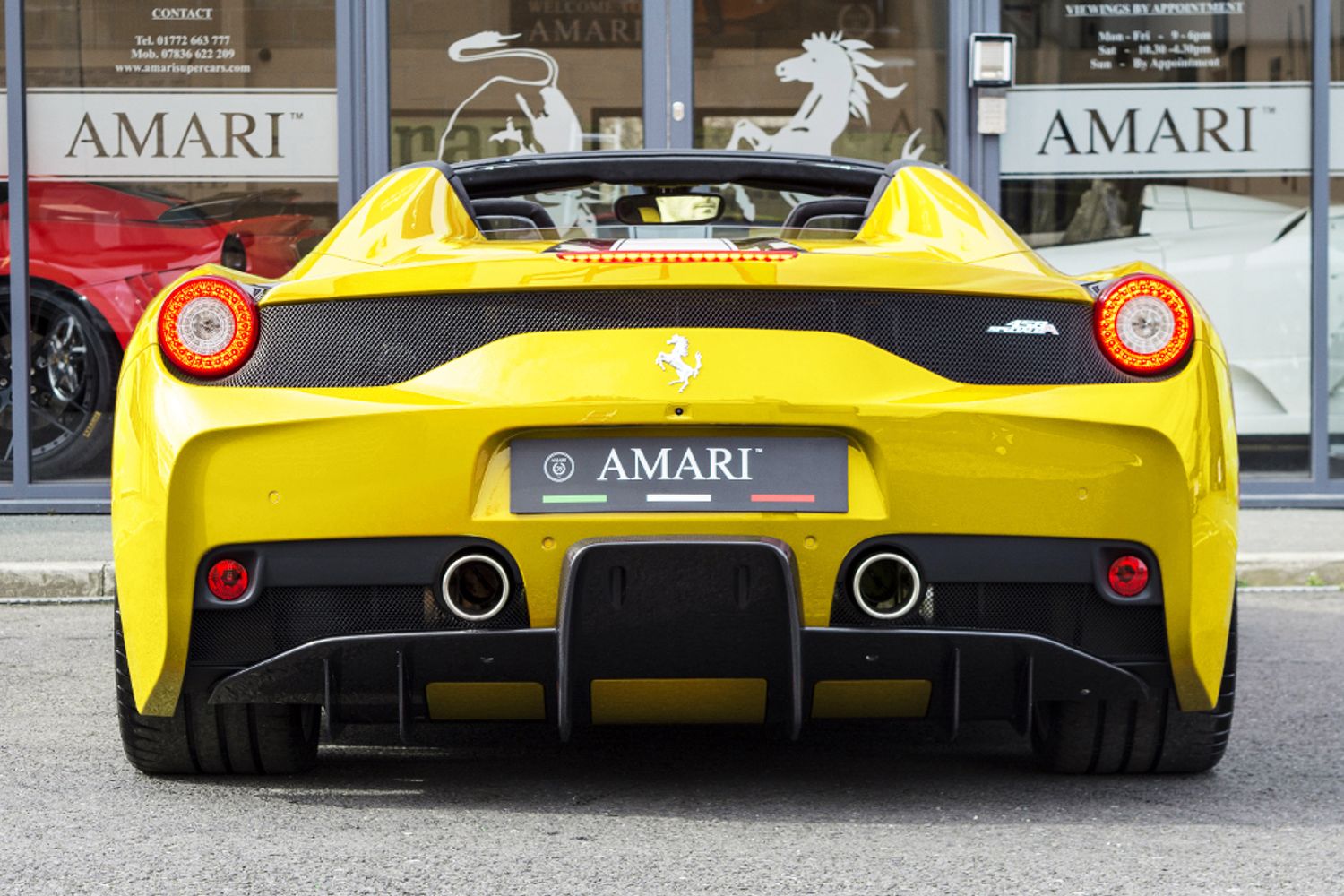 FERRARI 458 SPECIALE A CONVERTIBLE 4.5 AD 2DR SEMI AUTOMATIC