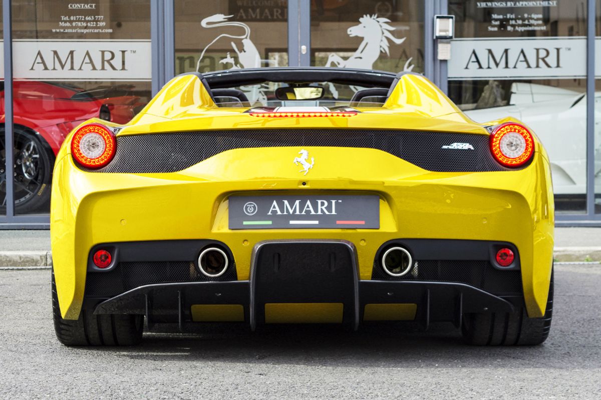 FERRARI 458 SPECIALE A CONVERTIBLE 4.5 AD 2DR SEMI AUTOMATIC
