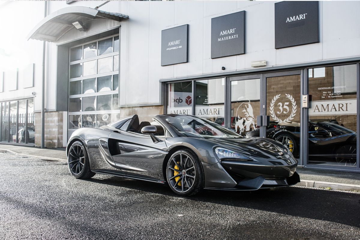 MCLAREN 570S CONVERTIBLE 3.8 V8 SSG 2DR SEMI AUTOMATIC