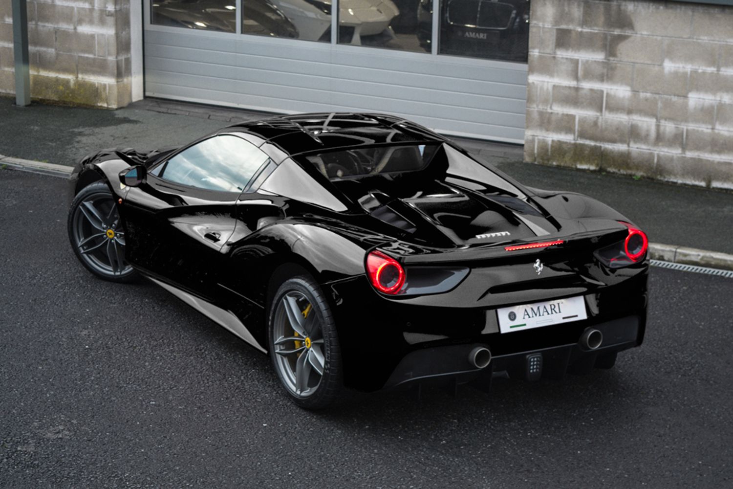 FERRARI 488 CONVERTIBLE 3.9 SPIDER 2DR SEMI AUTOMATIC