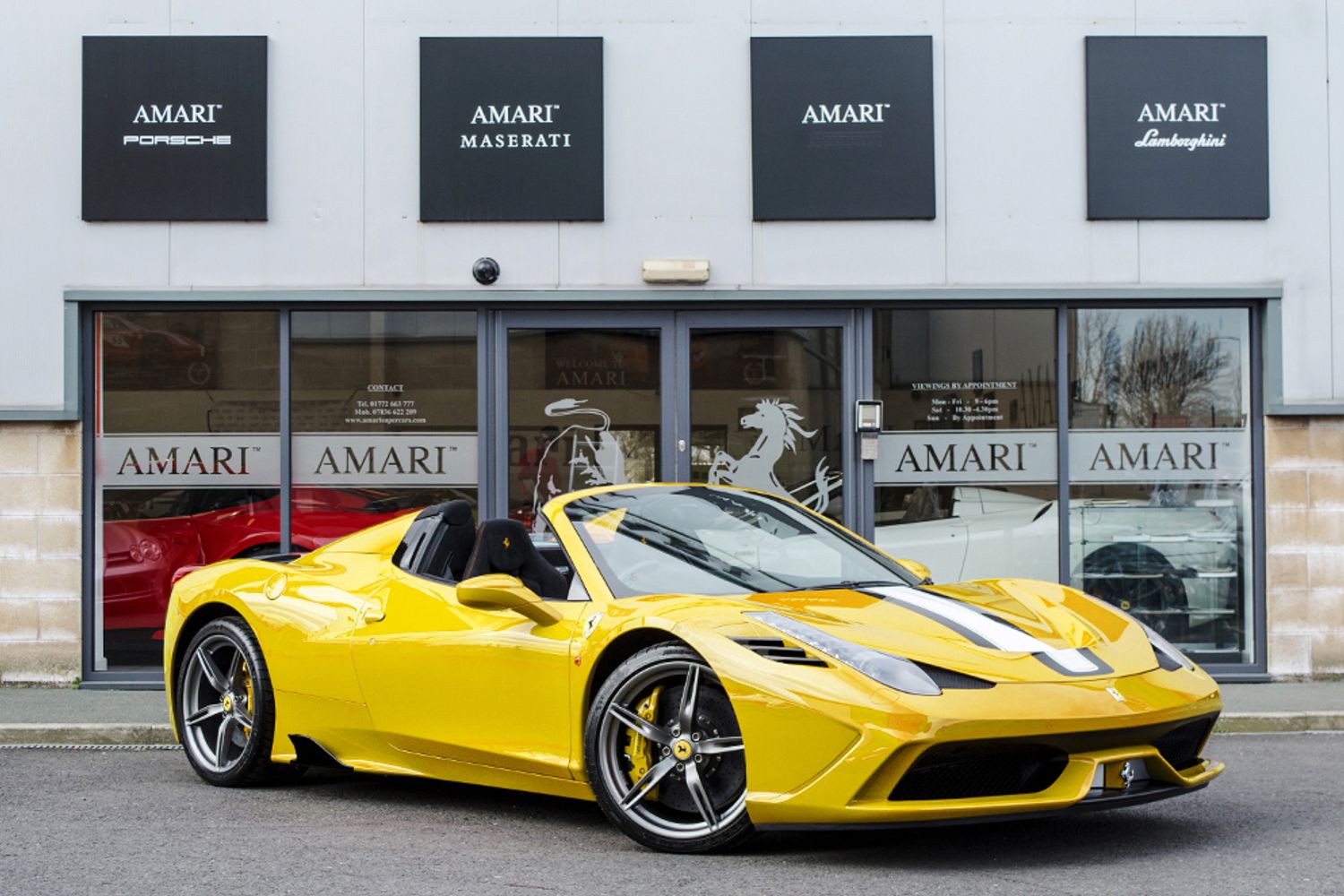 FERRARI 458 SPECIALE A CONVERTIBLE 4.5 AD 2DR SEMI AUTOMATIC