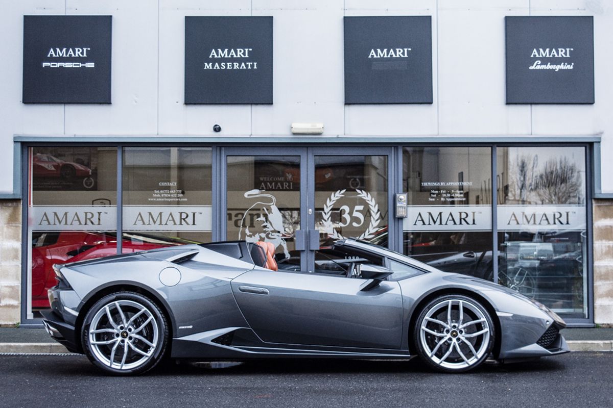 LAMBORGHINI HURACAN CONVERTIBLE 5.2 LP 610-4 SPYDER 2DR SEMI AUTOMATIC