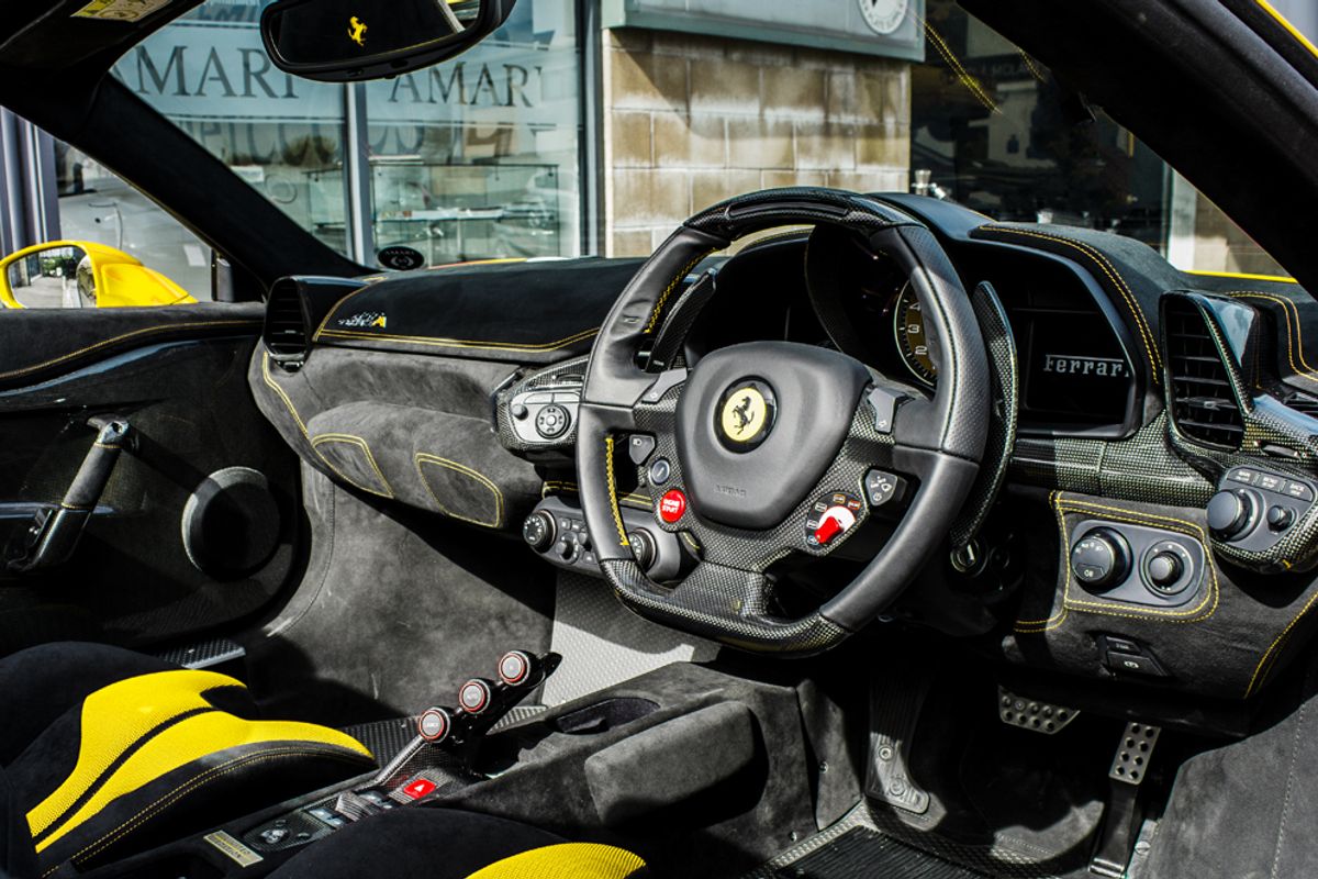 FERRARI 458 SPECIALE A CONVERTIBLE 4.5 AD 2DR SEMI AUTOMATIC