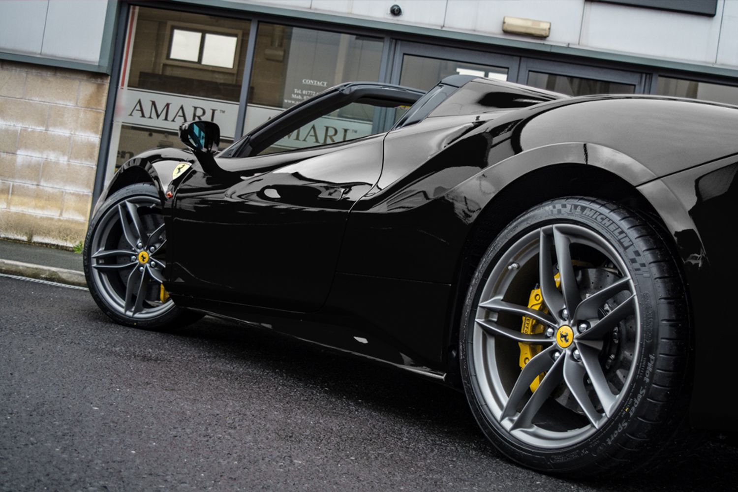 FERRARI 488 CONVERTIBLE 3.9 SPIDER 2DR SEMI AUTOMATIC