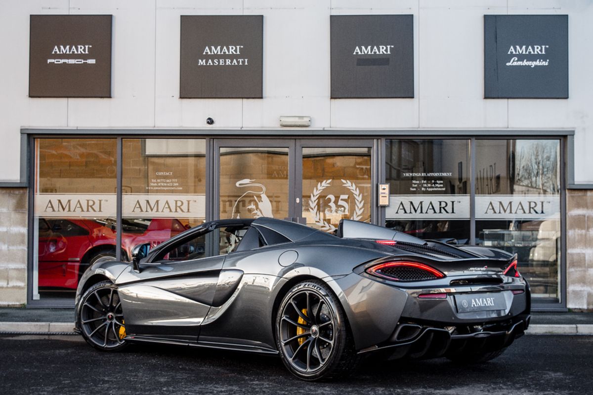 MCLAREN 570S CONVERTIBLE 3.8 V8 SSG 2DR SEMI AUTOMATIC
