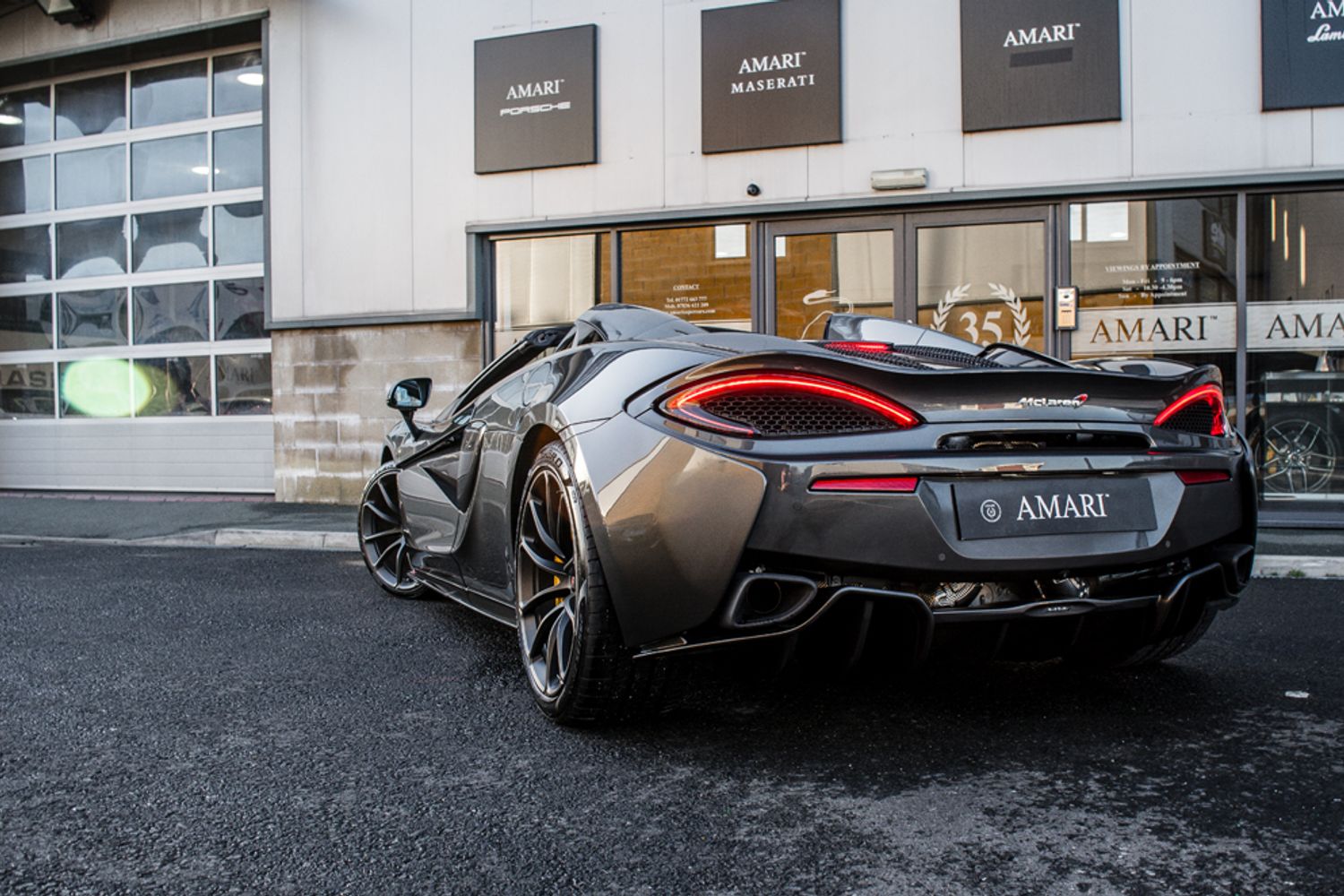 MCLAREN 570S CONVERTIBLE 3.8 V8 SSG 2DR SEMI AUTOMATIC