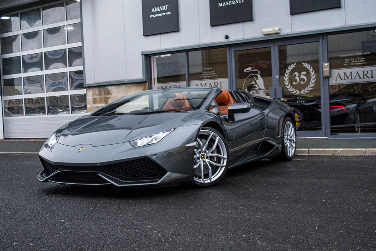 LAMBORGHINI HURACAN CONVERTIBLE 5.2 LP 610-4 SPYDER 2DR SEMI AUTOMATIC