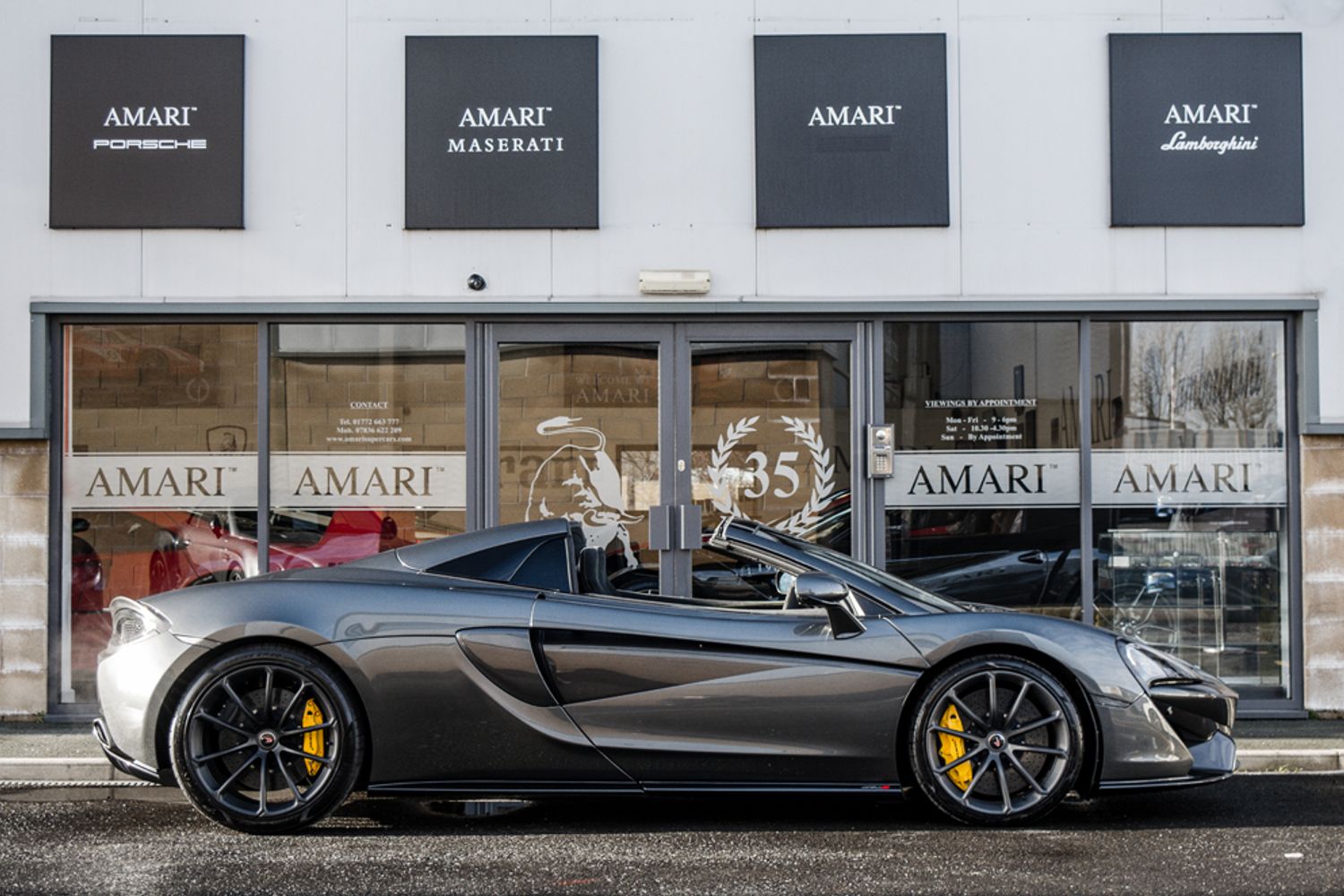 MCLAREN 570S CONVERTIBLE 3.8 V8 SSG 2DR SEMI AUTOMATIC