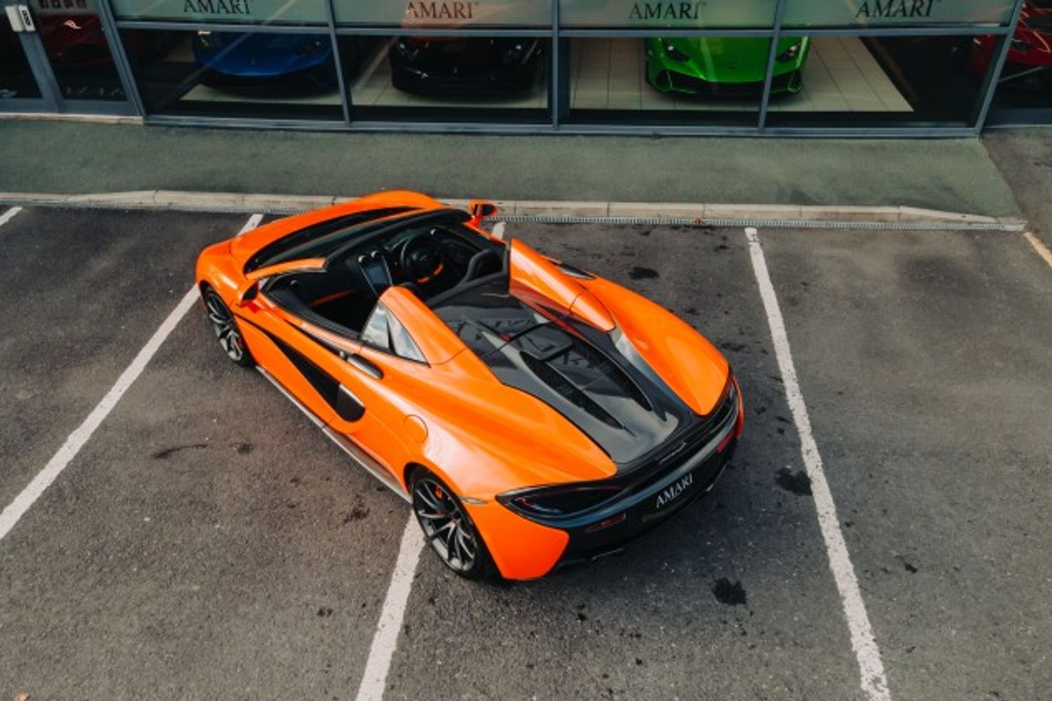 MCLAREN 570S CONVERTIBLE 3.8 V8 SSG 2DR SEMI AUTOMATIC