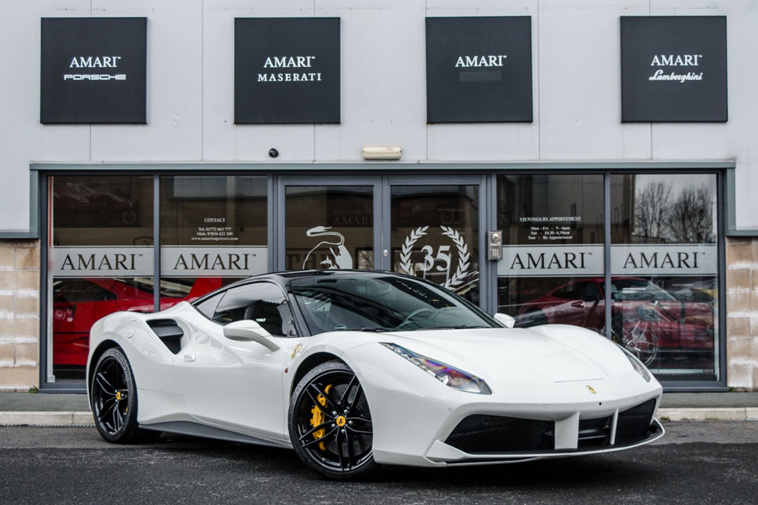 FERRARI 488 COUPE 3.9 GTB 2DR SEMI AUTOMATIC