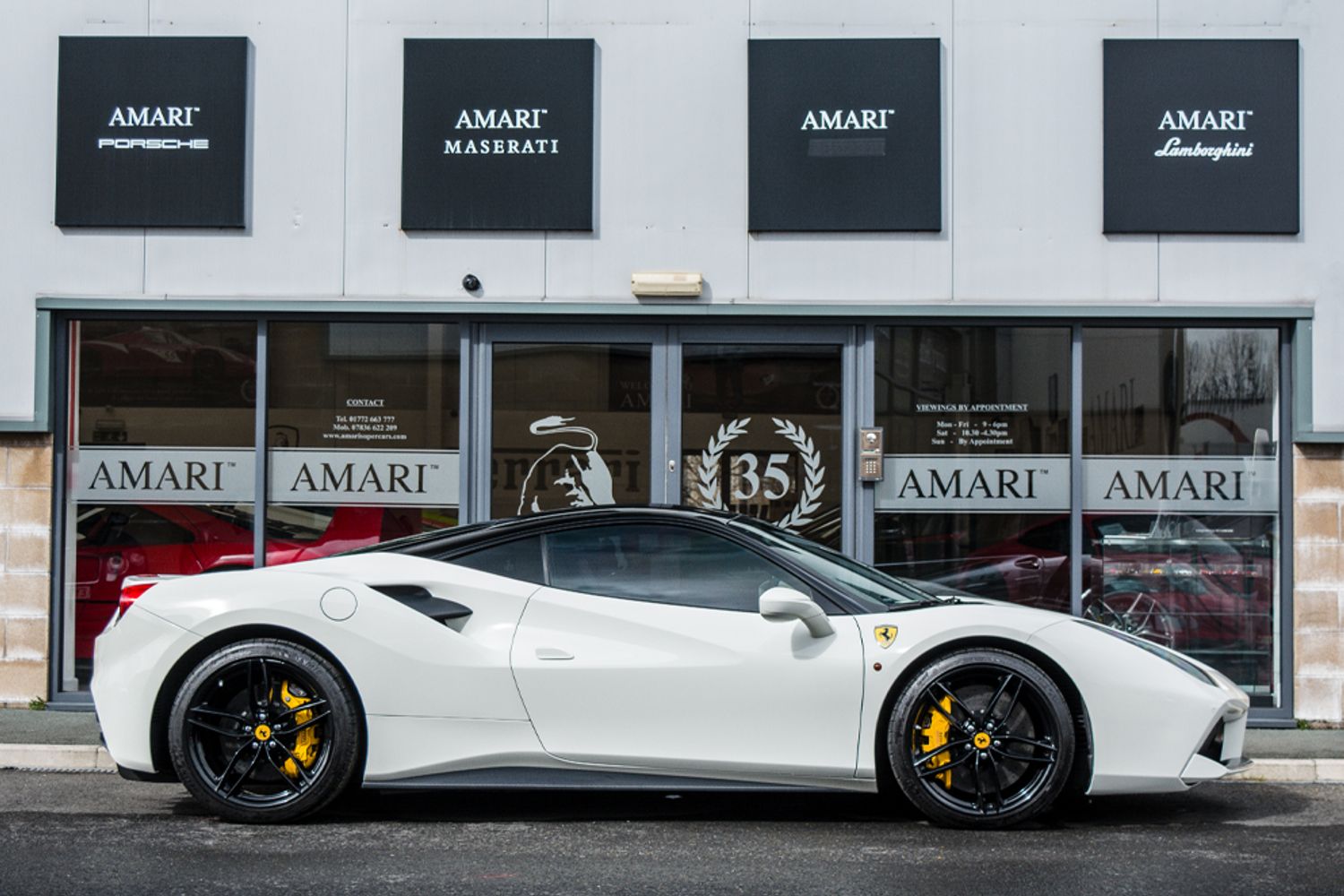 FERRARI 488 COUPE 3.9 GTB 2DR SEMI AUTOMATIC