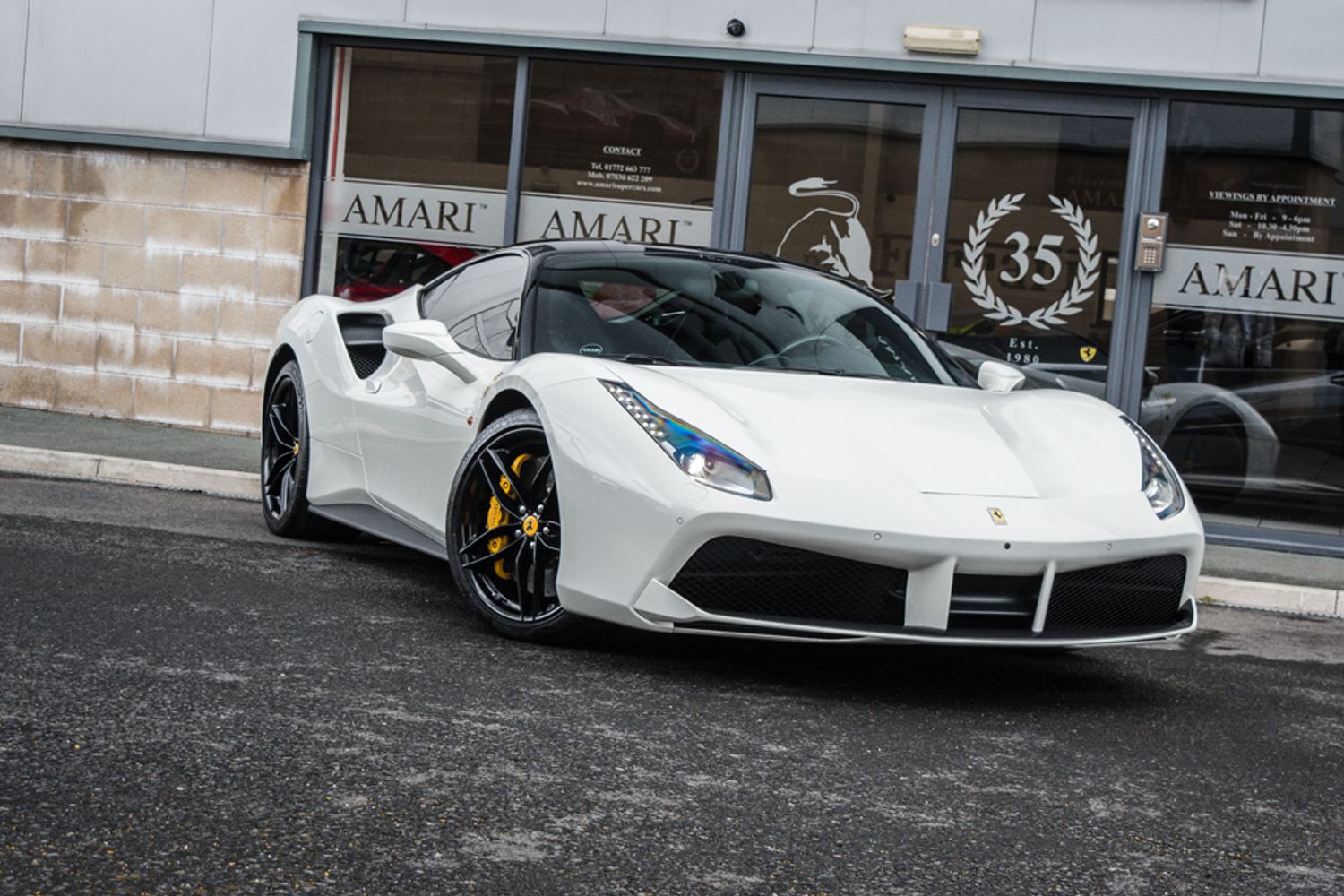 FERRARI 488 COUPE 3.9 GTB 2DR SEMI AUTOMATIC