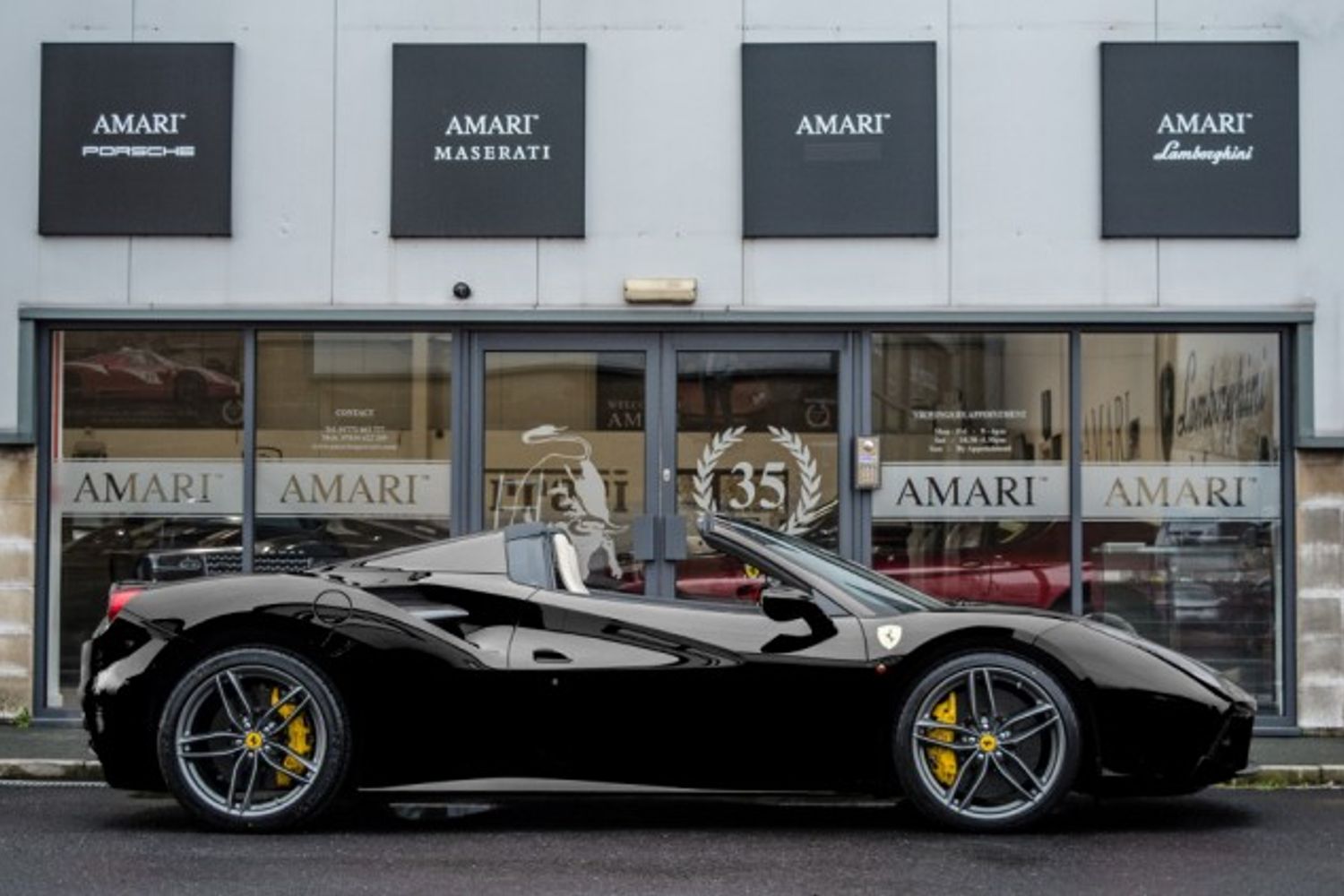FERRARI 488 CONVERTIBLE 3.9 SPIDER 2DR SEMI AUTOMATIC