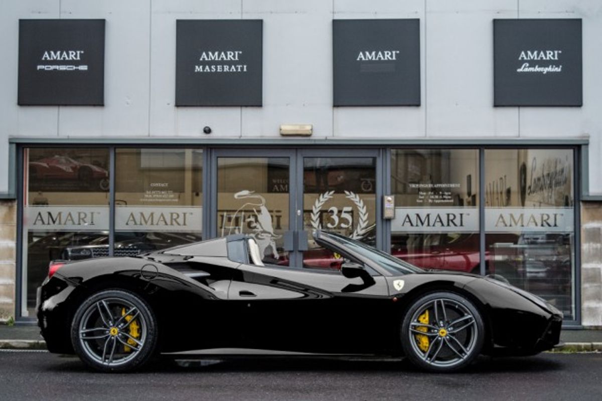 FERRARI 488 CONVERTIBLE 3.9 SPIDER 2DR SEMI AUTOMATIC