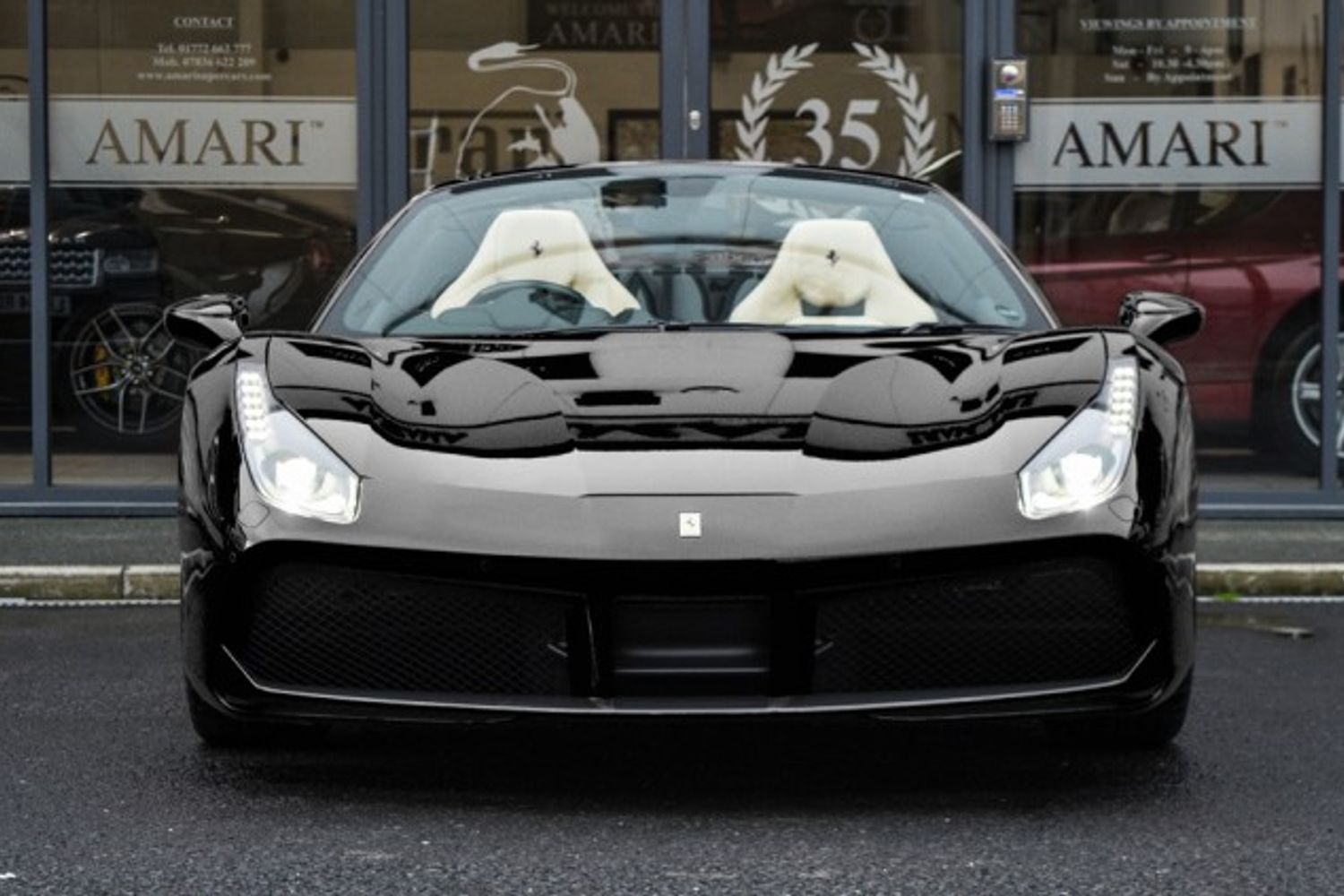 FERRARI 488 CONVERTIBLE 3.9 SPIDER 2DR SEMI AUTOMATIC