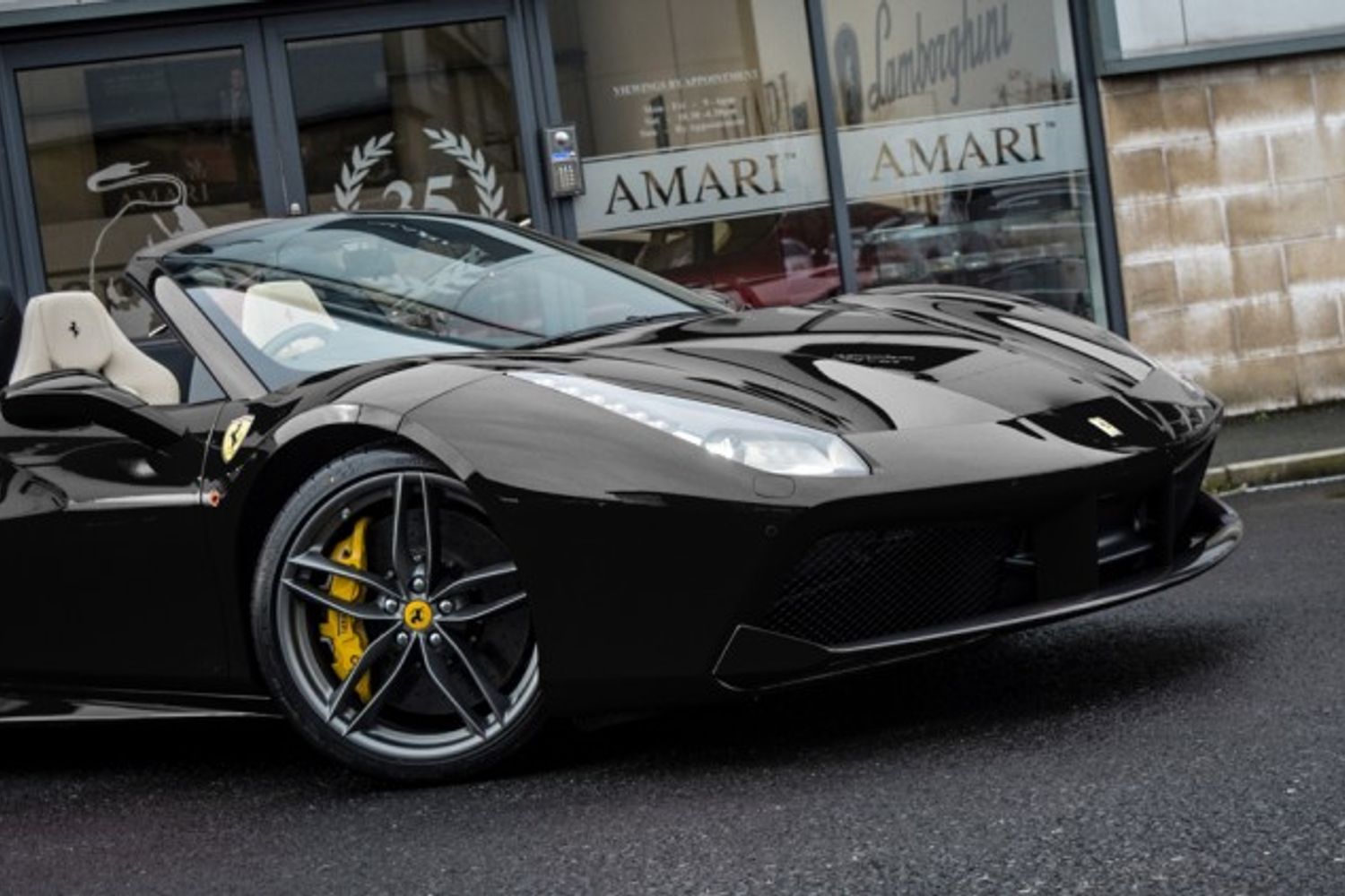FERRARI 488 CONVERTIBLE 3.9 SPIDER 2DR SEMI AUTOMATIC