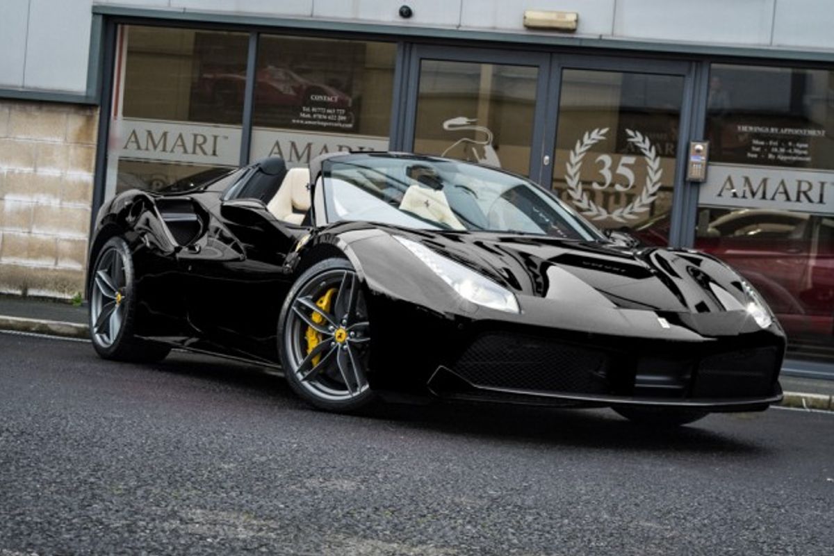 FERRARI 488 CONVERTIBLE 3.9 SPIDER 2DR SEMI AUTOMATIC