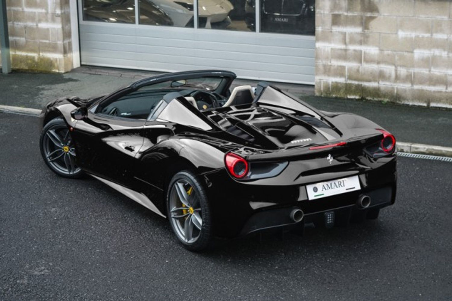 FERRARI 488 CONVERTIBLE 3.9 SPIDER 2DR SEMI AUTOMATIC