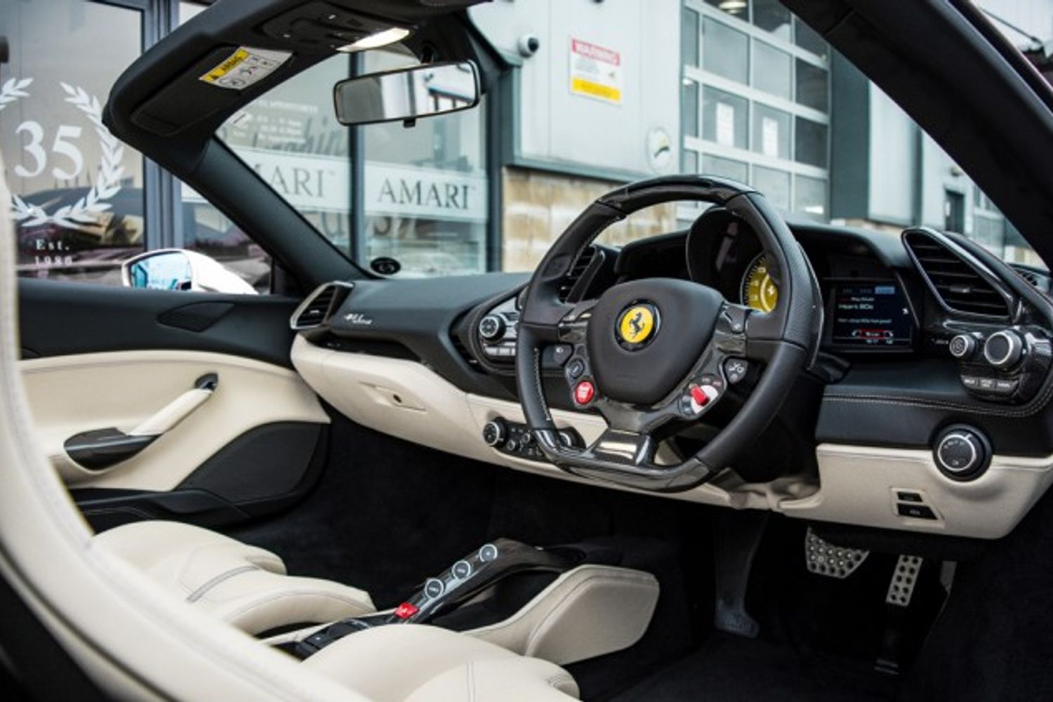 FERRARI 488 CONVERTIBLE 3.9 SPIDER 2DR SEMI AUTOMATIC