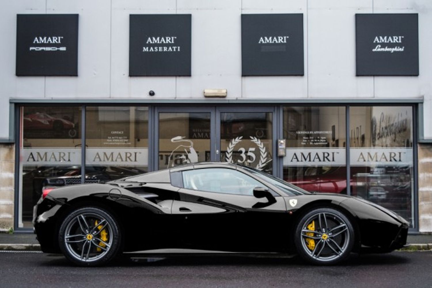 FERRARI 488 CONVERTIBLE 3.9 SPIDER 2DR SEMI AUTOMATIC