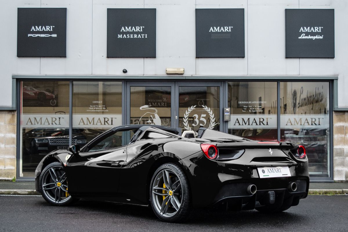 FERRARI 488 CONVERTIBLE 3.9 SPIDER 2DR SEMI AUTOMATIC