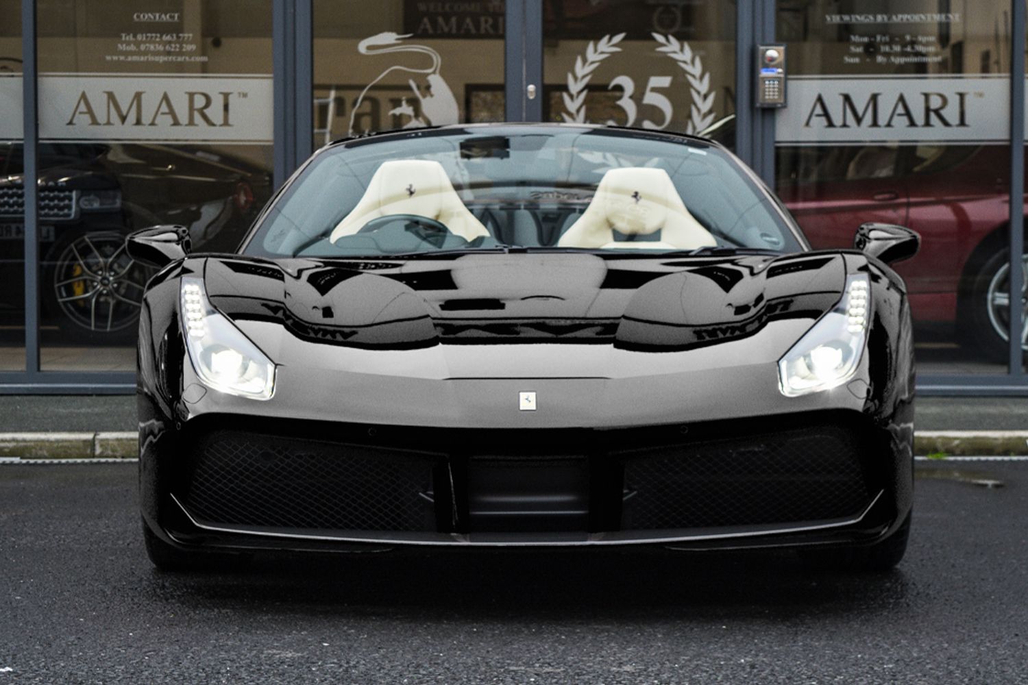FERRARI 488 CONVERTIBLE 3.9 SPIDER 2DR SEMI AUTOMATIC