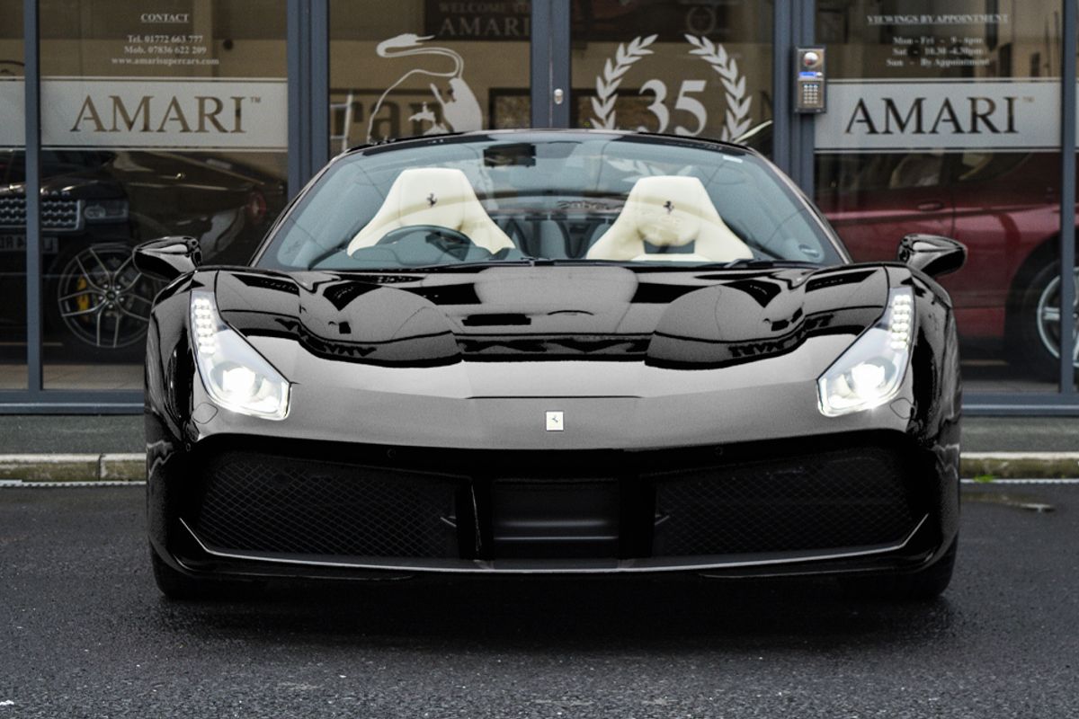 FERRARI 488 CONVERTIBLE 3.9 SPIDER 2DR SEMI AUTOMATIC