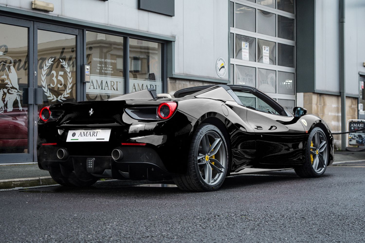 FERRARI 488 CONVERTIBLE 3.9 SPIDER 2DR SEMI AUTOMATIC
