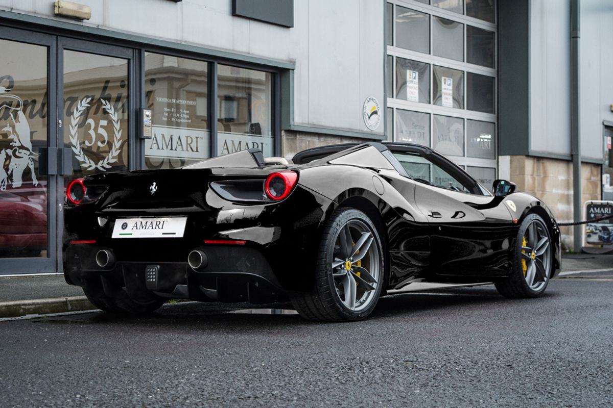 FERRARI 488 CONVERTIBLE 3.9 SPIDER 2DR SEMI AUTOMATIC
