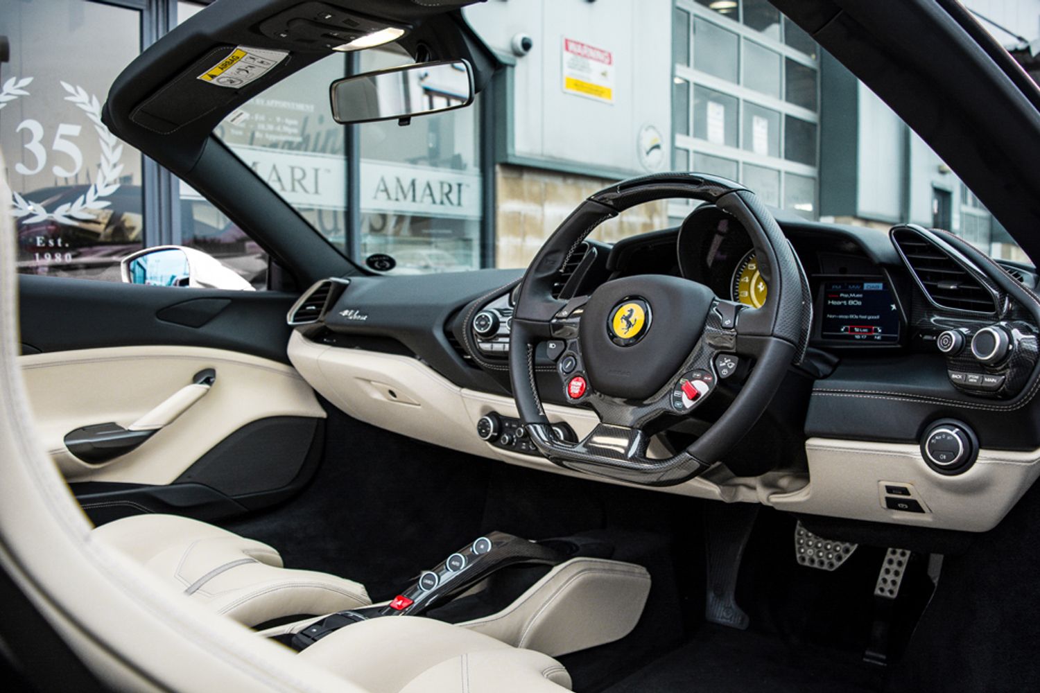FERRARI 488 CONVERTIBLE 3.9 SPIDER 2DR SEMI AUTOMATIC
