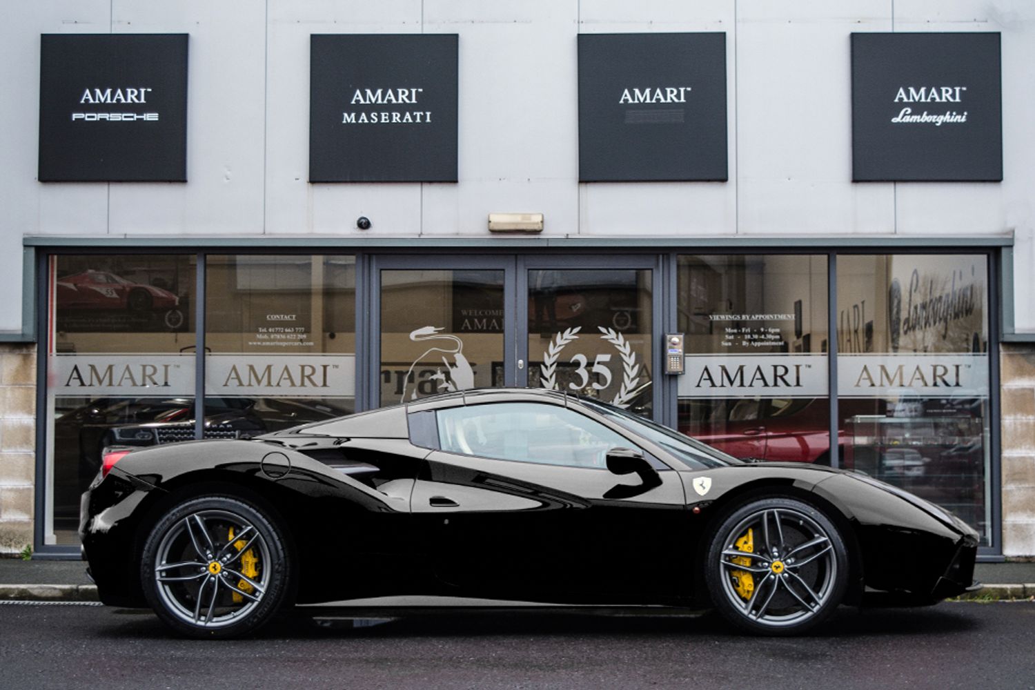 FERRARI 488 CONVERTIBLE 3.9 SPIDER 2DR SEMI AUTOMATIC