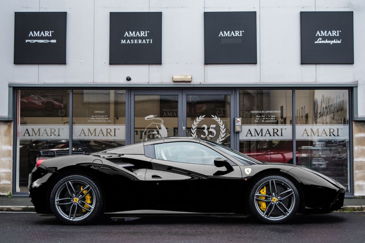 FERRARI 488 CONVERTIBLE 3.9 SPIDER 2DR SEMI AUTOMATIC