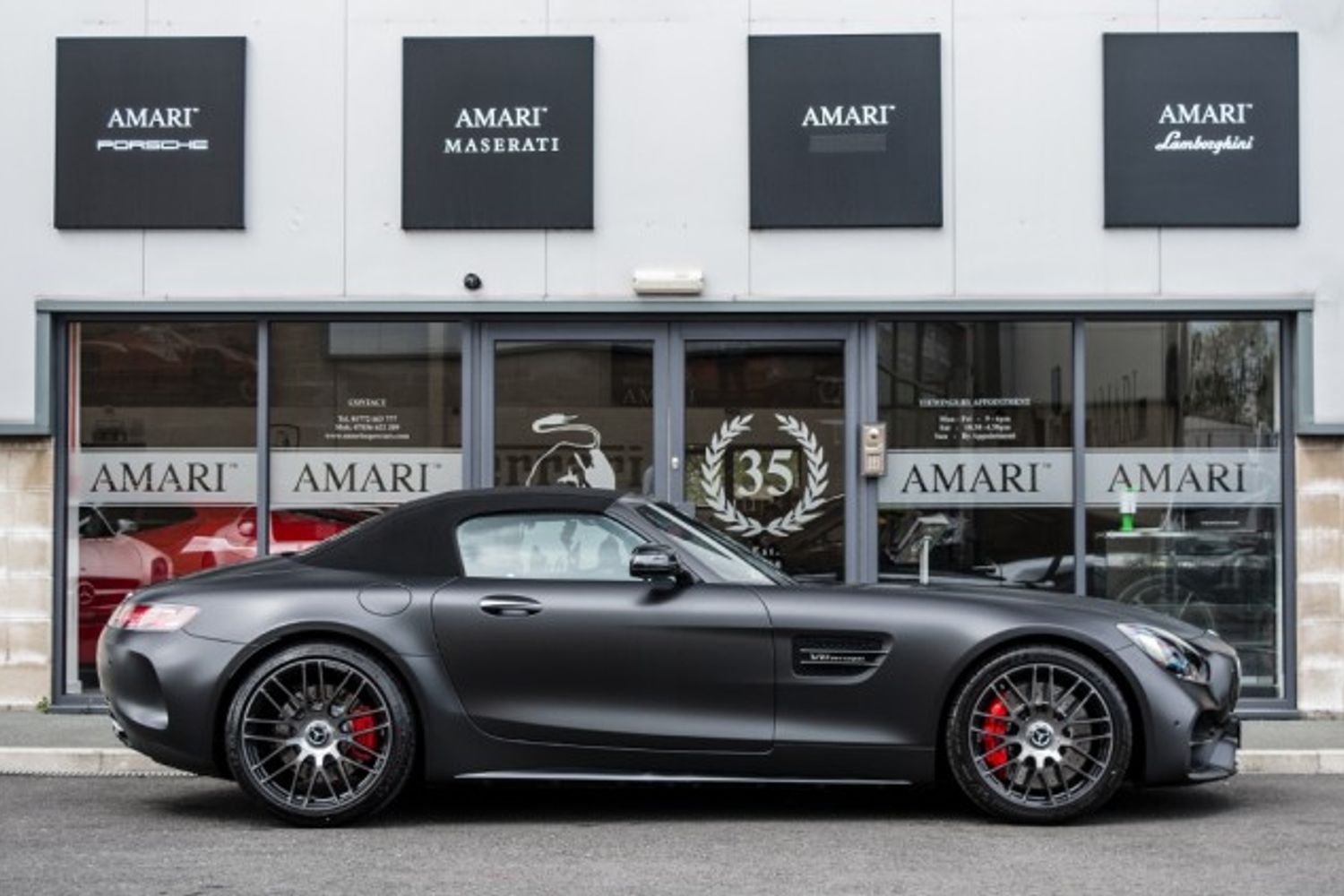 MERCEDES-BENZ GT CONVERTIBLE 4.0 AMG GT C EDITION 50 2DR AUTOMATIC