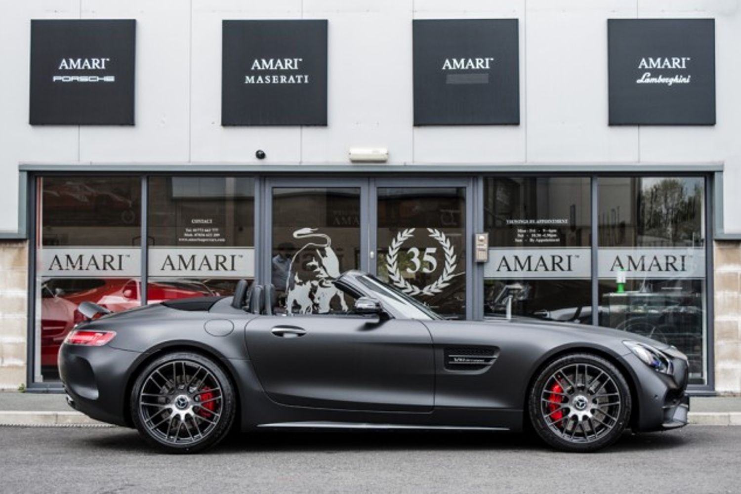 MERCEDES-BENZ GT CONVERTIBLE 4.0 AMG GT C EDITION 50 2DR AUTOMATIC