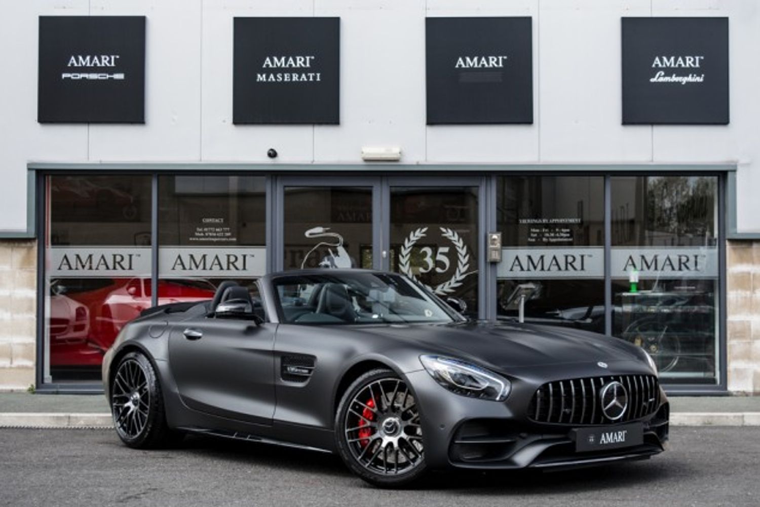 MERCEDES-BENZ GT CONVERTIBLE 4.0 AMG GT C EDITION 50 2DR AUTOMATIC
