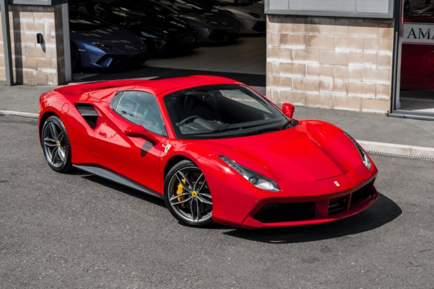 FERRARI 488 CONVERTIBLE 3.9 SPIDER 2DR SEMI AUTOMATIC